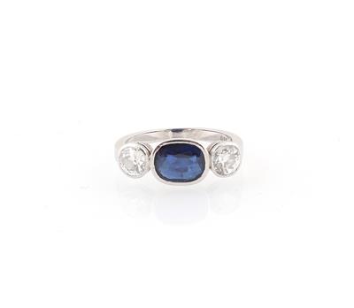 Brillant Saphir Ring - Erlesener Schmuck