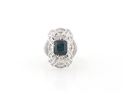 Diamant Turmalin Ring - Erlesener Schmuck