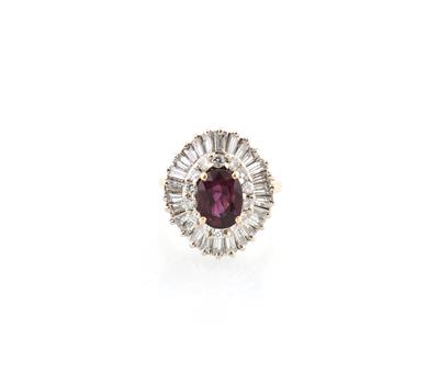 Diamant Rubin Ring - Exkluzivní šperky