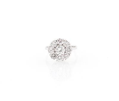 Brillantring zus. ca. 2 ct - Gioielli scelti