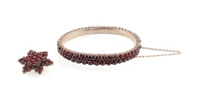Granat Schmuckgarnitur - Exquisite jewellery