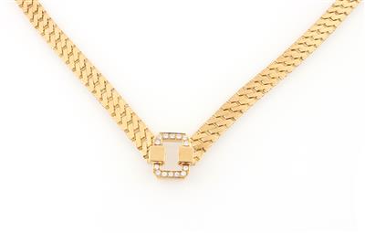 Brillantcollier zus. ca. 1,00 ct - Exkluzivní šperky