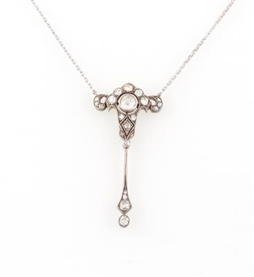 Diamant Collier zus. ca. 0,85 ct - Exquisite jewellery