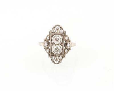 Diamantring zus. ca. 0,50 ct - Exquisite jewellery