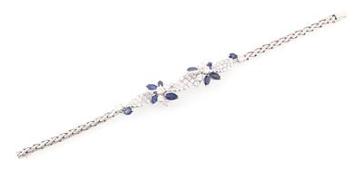 Brillant Saphir Armband - Exquisite jewellery