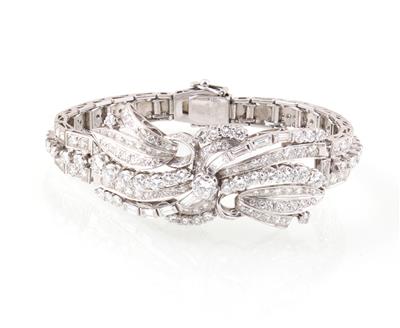 Diamantarmband zus. ca. 11,70 ct - Exkluzivní šperky