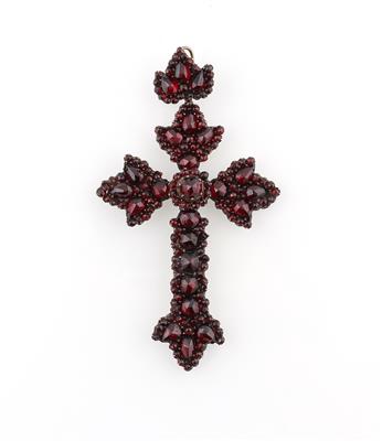 Granat Kreuzanhänger - Exkluzivní šperky