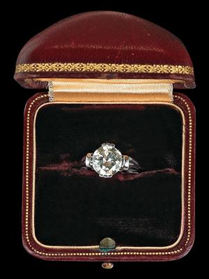 Altschliffbrillant Solitär ca. 3,30 ct - Exkluzivní šperky