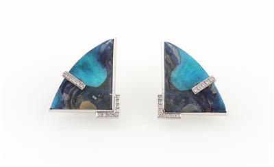 Boulderopal Ohrclips - Erlesener Schmuck