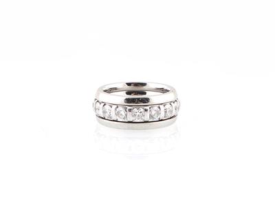 Brillant Memoryring zus. ca. 2,50 ct - Exquisite jewellery