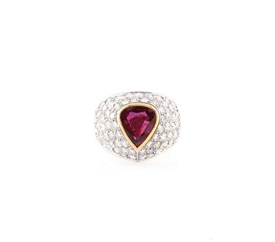 Brillant Rubin Ring - Exquisite jewellery
