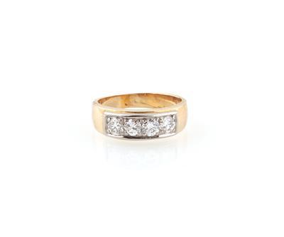 Brillantring zus. ca. 1,40 ct - Erlesener Schmuck