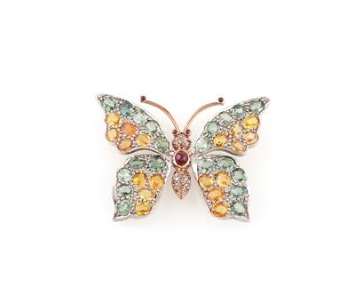 Brosche Schmetterling - Exkluzivní šperky
