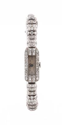 Diamant Damenarmbanduhr zus. ca. 2 ct - Gioielli scelti