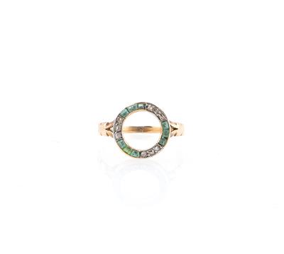 Diamant Smaragd Ring - Exquisite jewellery