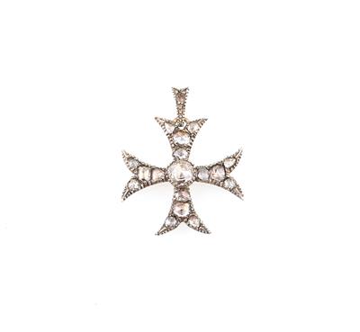 Diamantkreuz zus. ca. 1,00 ct - Exkluzivní šperky