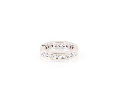 Brillant Memoryring zus. ca. 2,20 ct - Exquisite jewellery