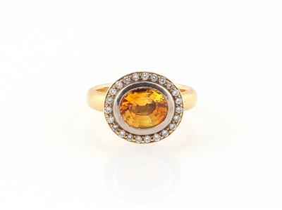 Brillant Saphir Ring - Erlesener Schmuck