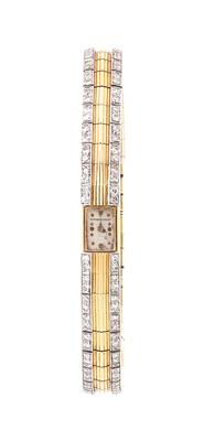 Damenarmbanduhr mit Achtkantdiamanten zus. ca. 2,50 ct - Exquisite jewellery