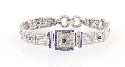Brillant-Diamant Armkette zus. ca. 2,00 ct - Exquisite jewellery