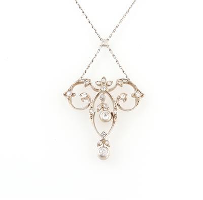 Altschliffdiamant Collier zus. ca. 0,50 ct - Exquisite jewellery