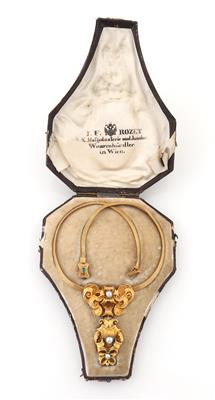 Biedermeier Collier - Erlesener Schmuck