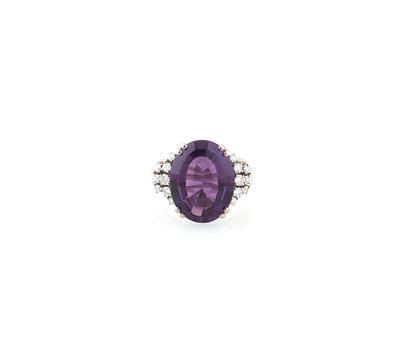 Brillant Amethyst Ring - Gioielli scelti