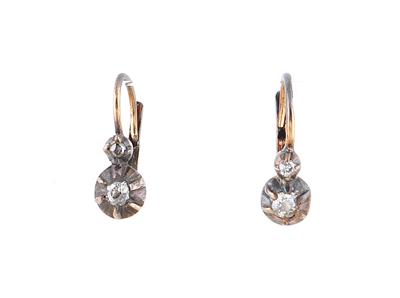 Diamant Ohrringe zus. ca. 0,10 ct - Exquisite jewellery
