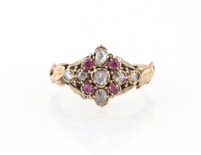 Diamant Rubinring - Exquisite jewellery