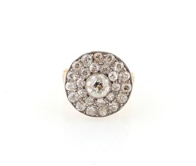 Diamantring zus. ca. 4 ct - Erlesener Schmuck