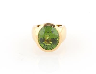 Peridotring ca. 14 ct - Erlesener Schmuck