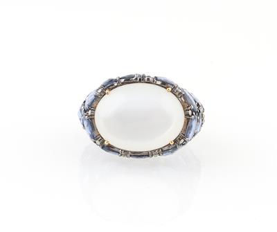Mondstein Ring ca. 13,50 ct - Exquisite jewellery