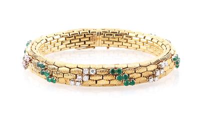 Brillant Smaragd Armband - Exquisite jewellery