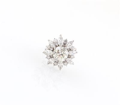 Diamantring zus. ca. 4,50 ct - Exkluzivní šperky