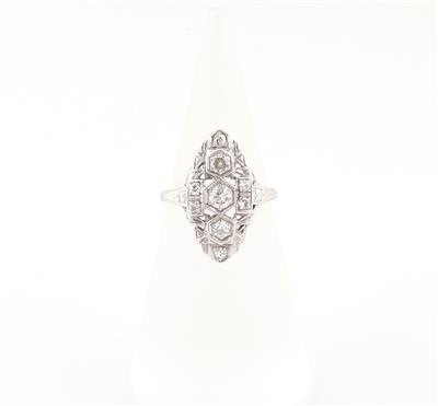 Diamantring zus. ca. 0,60 ct - Gioielli