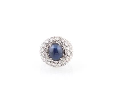 Brillant Saphir Ring - Erlesener Schmuck