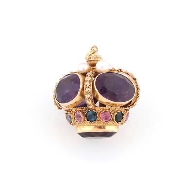 Amethystanhänger Krone - Exquisite jewellery