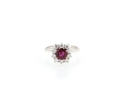 Brillant Rubin Ring - Exquisite jewellery