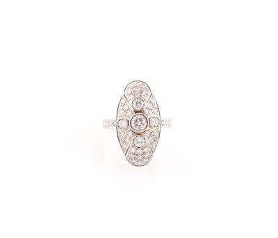 Diamantring zus. ca.1,50 ct - Erlesener Schmuck