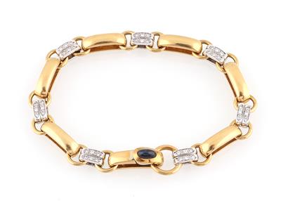 Pomellato Brillant Saphir Armband - Erlesener Schmuck