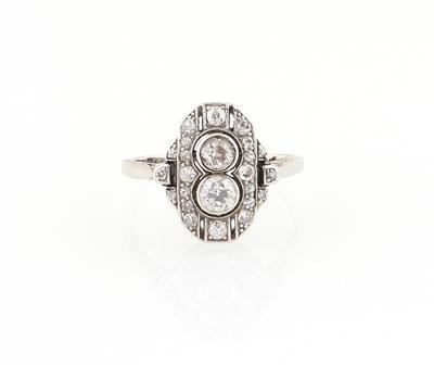 Brillantring zus. ca. 0,60 ct - Erlesener Schmuck