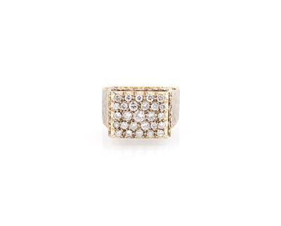 Brillantring zus. ca. 0,70 ct - Exquisite jewellery