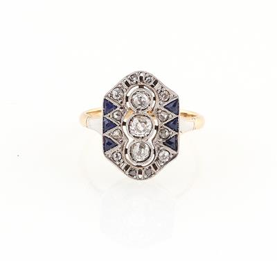 Diamant Imitationsstein Ring - Erlesener Schmuck