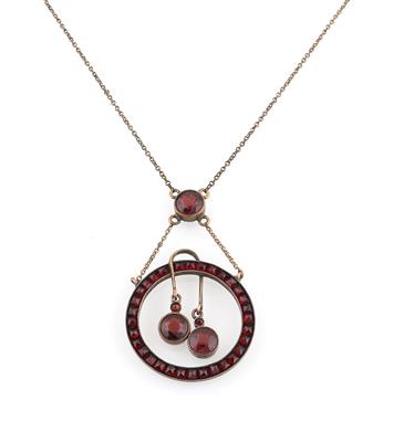 Granatcollier - Exquisite jewellery