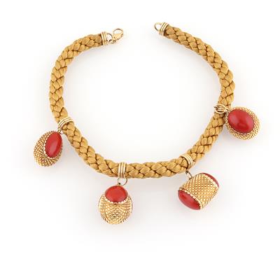 Korallencollier - Exquisite jewellery