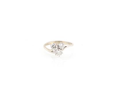 Brillantring zus. ca. 1,20 ct - Erlesener Schmuck