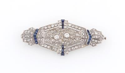 Diamantbrosche zus. ca. 2,60 ct - Exquisite jewellery