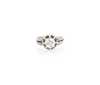 Diamantring zus. ca. 1 ct - Gioielli scelti