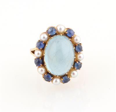 Aquamarinring ca. 11 ct - Erlesener Schmuck