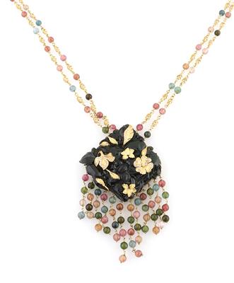 Brillant Turmalin Collier - Exquisite jewellery